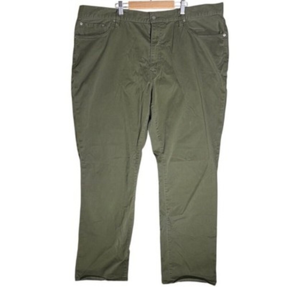 Polo Ralph Lauren Pants Mens 44x34 Olive Green Straight Leg 5-Pocket